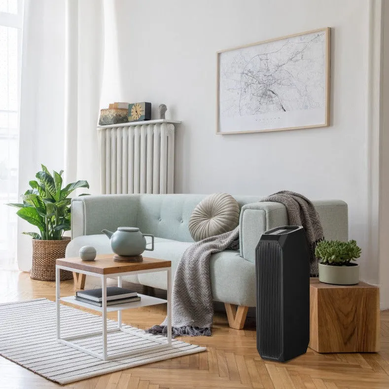 3-in-1 Air Purifier with UVA LED Light, HEPA and Activated Carbon Filters