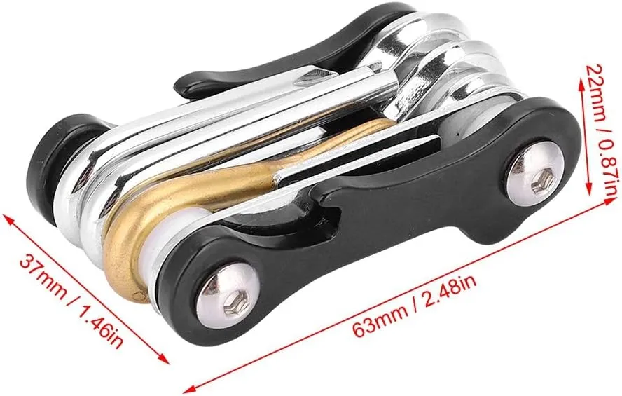 8 in 1 Scuba Dive Starter Kit, Metal Diving Multi Tool, Ultra-Portable Scuba Diving System for Repairing Jobs