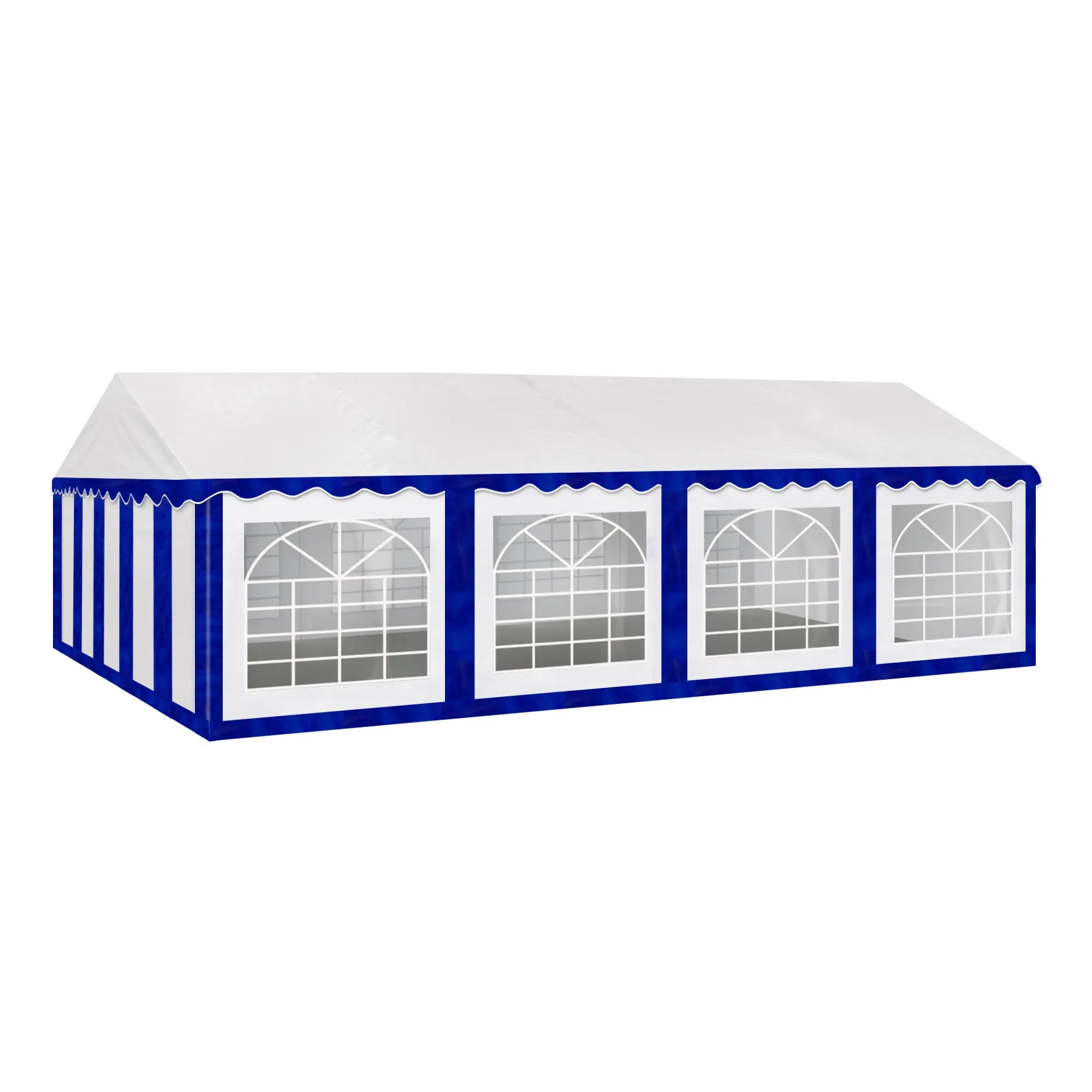 American Phoenix 16'x26' Party Tent- Blue   white