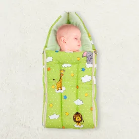 Baby Moo Sleeping Bag Fun In The Jungle Green