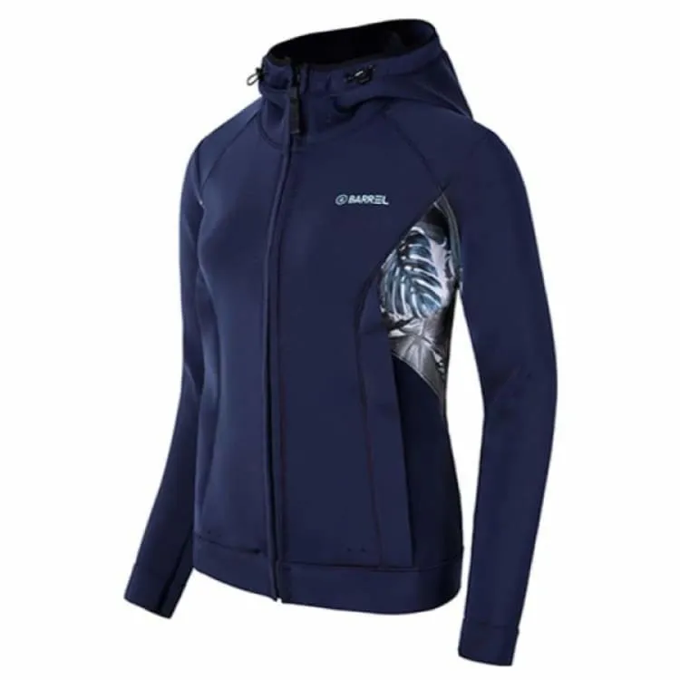 Barrel Womens EXP 1.5MM Neoprene Jacket-DARK NAVY/MIST