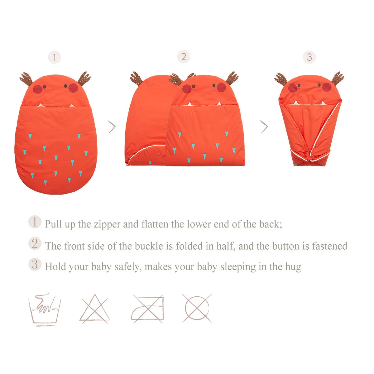 Bebamour Anti Kick Baby Sleeping Bag Safe Nights Cotton Baby Sleep Bag 2.5 Tog 0-18 Months Cute Infant Boy Girls Sleeping Sack Baby Wrap Blanket