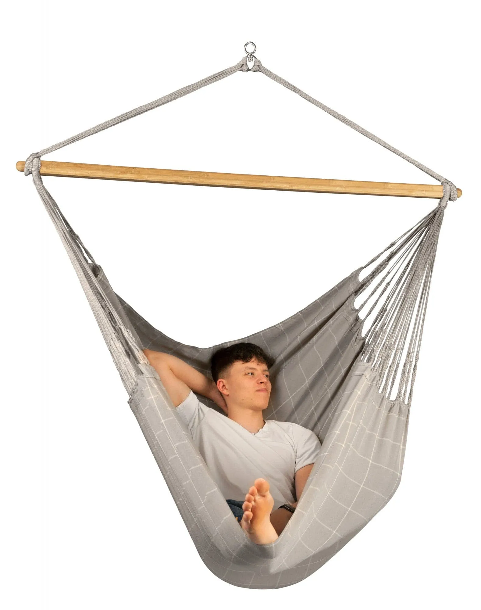 Domingo Almond - Weather-Resistant Kingsize Hammock Chair