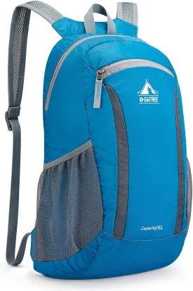 G4Free 16L Hiking Daypack, Lightweight Packable Small Backpack for Travel Camping Outdoor Men Women