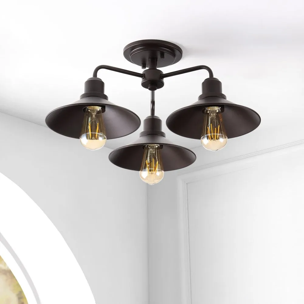 Gilbert 18.5" Iron Industrial LED Pendant