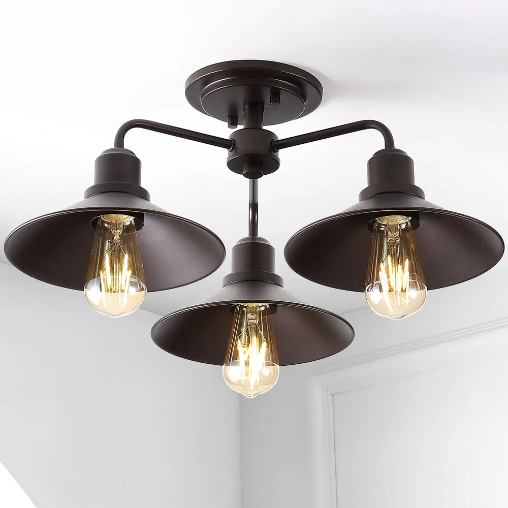 Gilbert 18.5" Iron Industrial LED Pendant