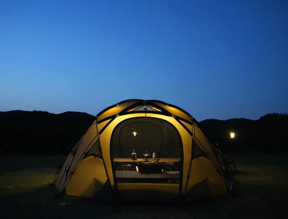 Hill Zero Tower M Geodesic 6 Person Large Dome Hot Tent With Stove Jack Winter Season Freestanding Tent