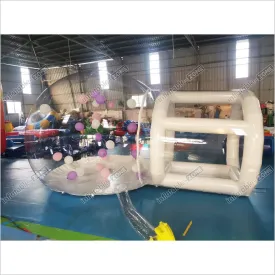 Inflatable Dome Tent Outdoor Bubble House Bubble House With Hot Tub Igloo