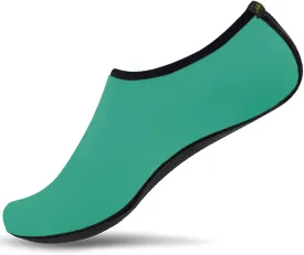 JACKSHIBO Water Shoes for Women Men Swim Shoes Water Socks for Cruise Essentials Swimming Aqua Beach Pool Yoga Surf