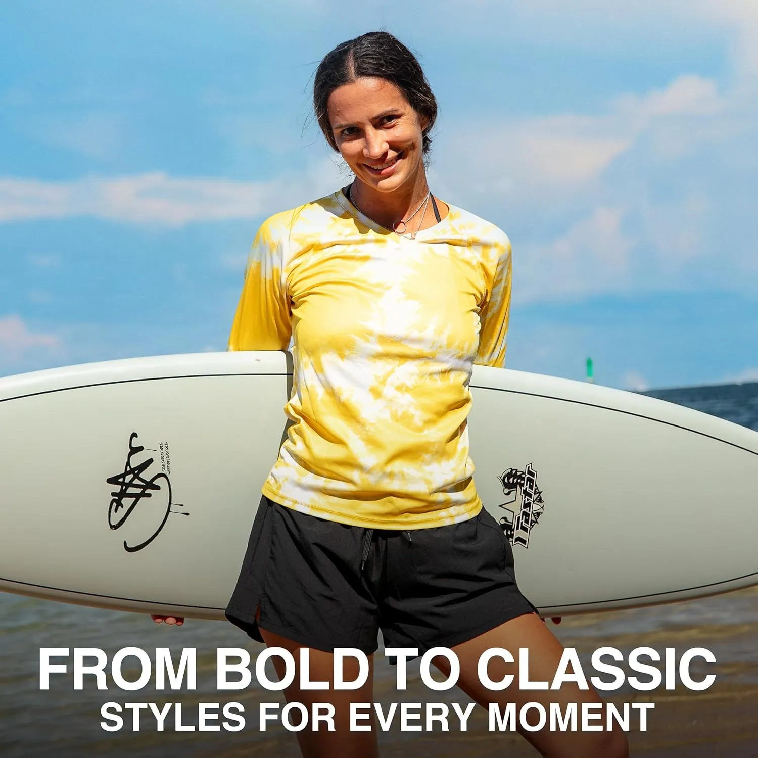 Kanu Surf Women's UPF 50  Long Sleeve Active Swim Tee & Workout Top