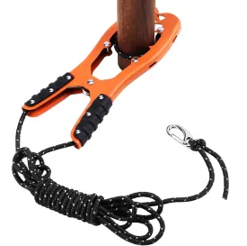 Kayak Anchor Gripper,Boat Anchor Grip with 16.4ft Thicker Reflective Boat Anchor Rope,Easy Operation & Tighter Bite Stainless Steel Canoe Anchor Grip for Kayak,Paddleboards,Boat,Jet Skis