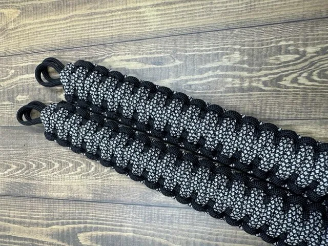 Krawlergrips Silver Diamonds Paracord Grab Handle