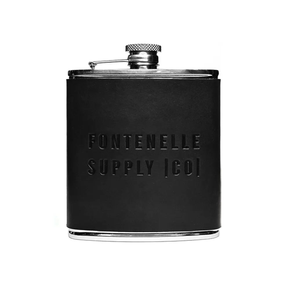 Leather Wrapped Flask