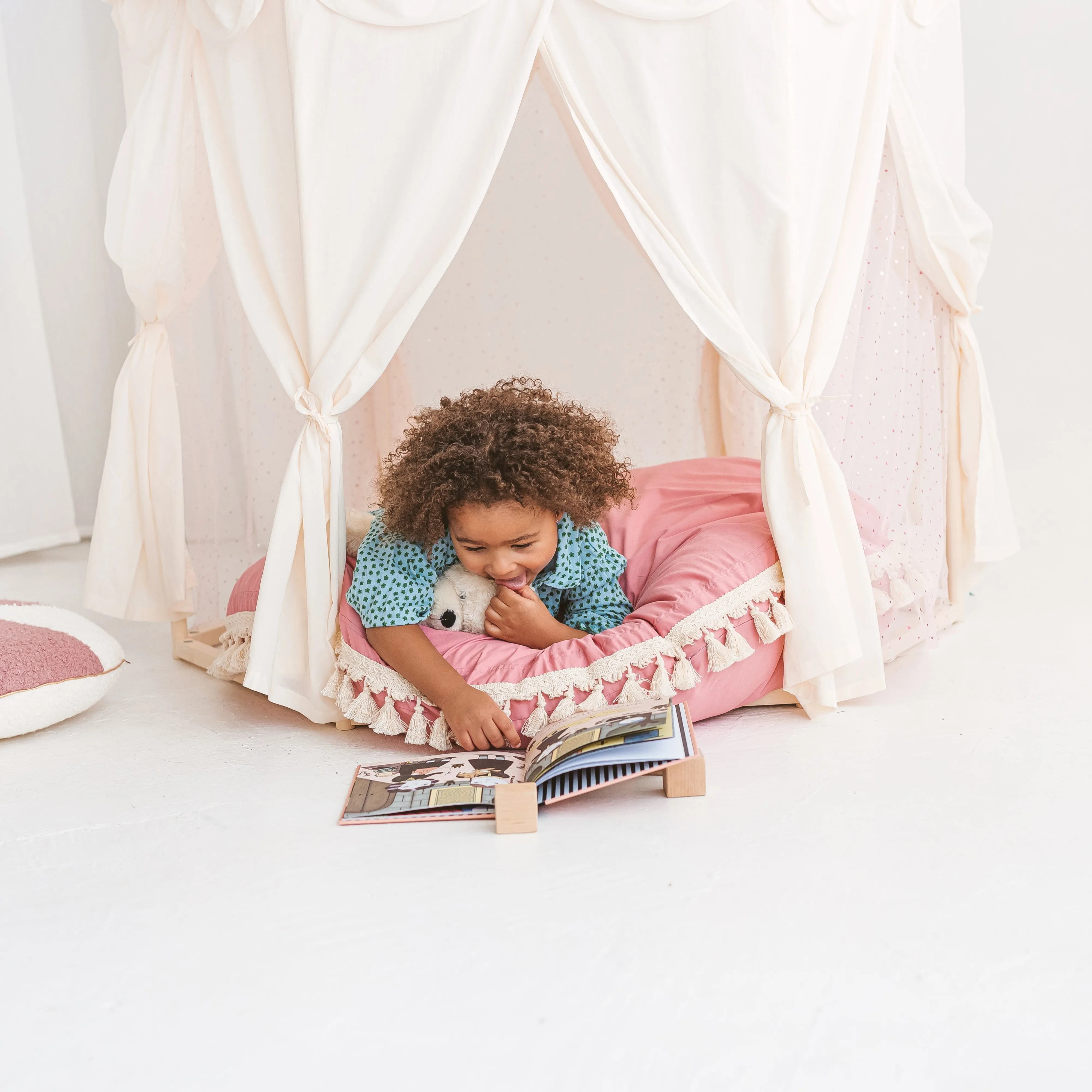 Minicamp Boho Indoor Playhouse Tent In Pavilion Shape