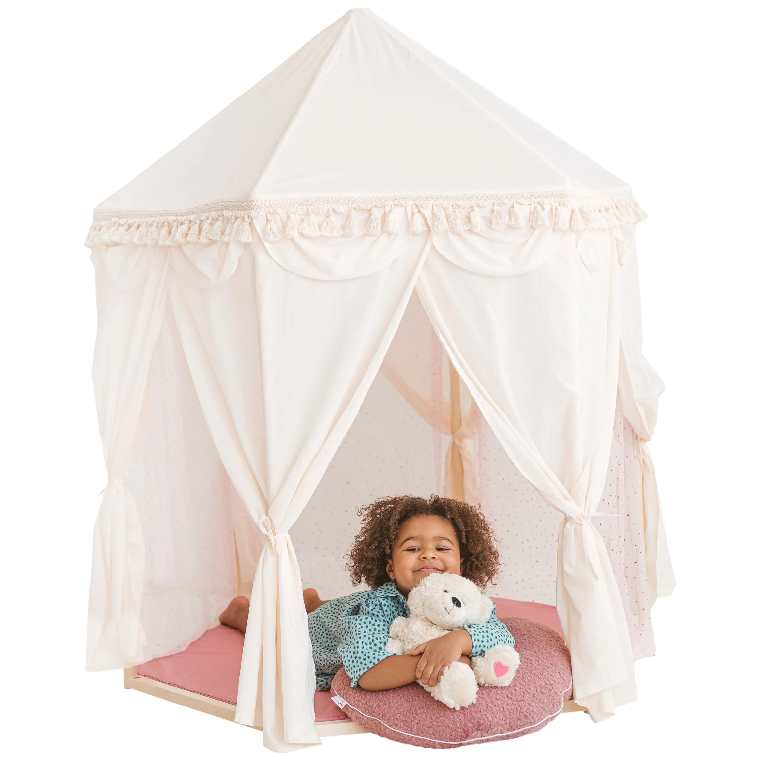 Minicamp Boho Indoor Playhouse Tent In Pavilion Shape