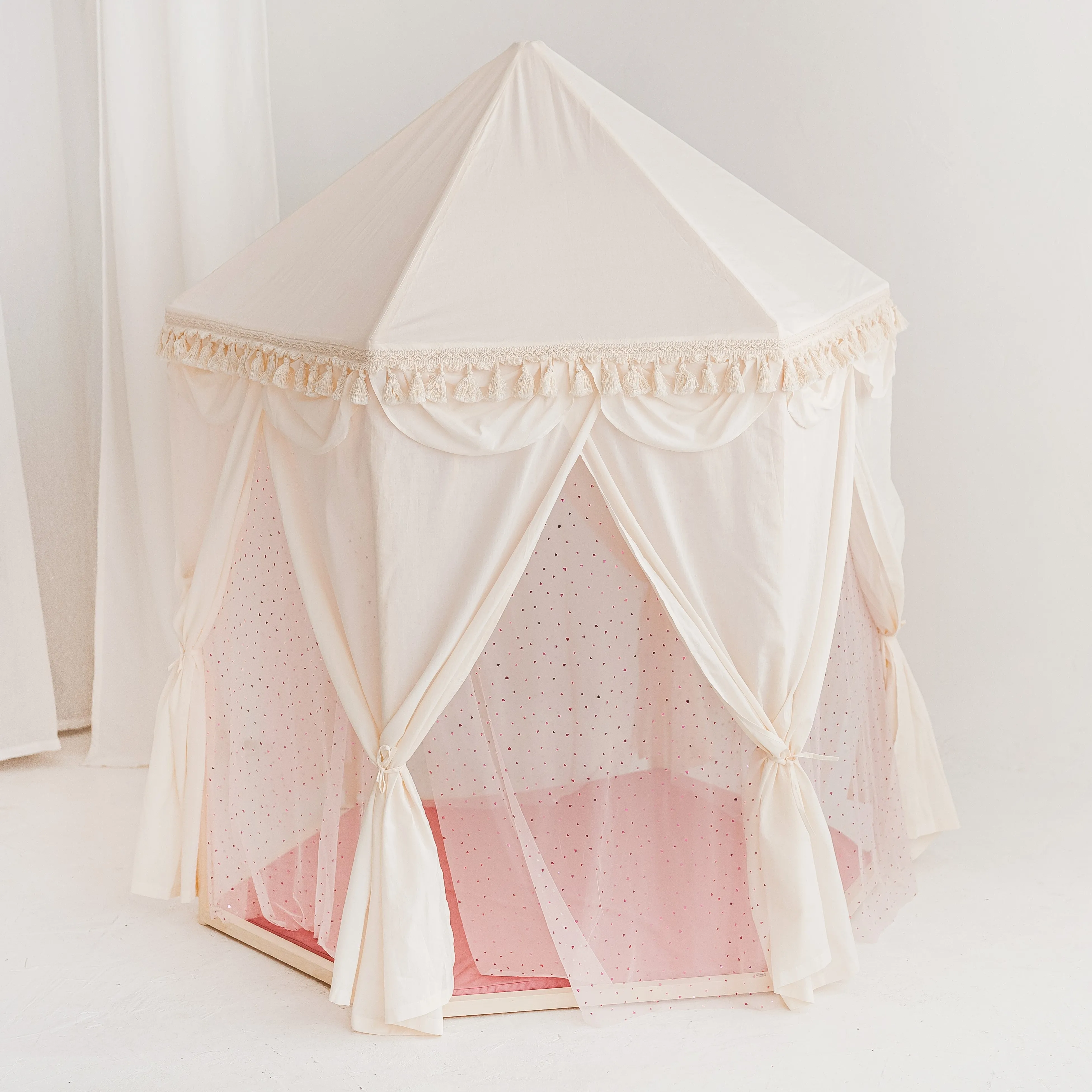 Minicamp Boho Indoor Playhouse Tent In Pavilion Shape