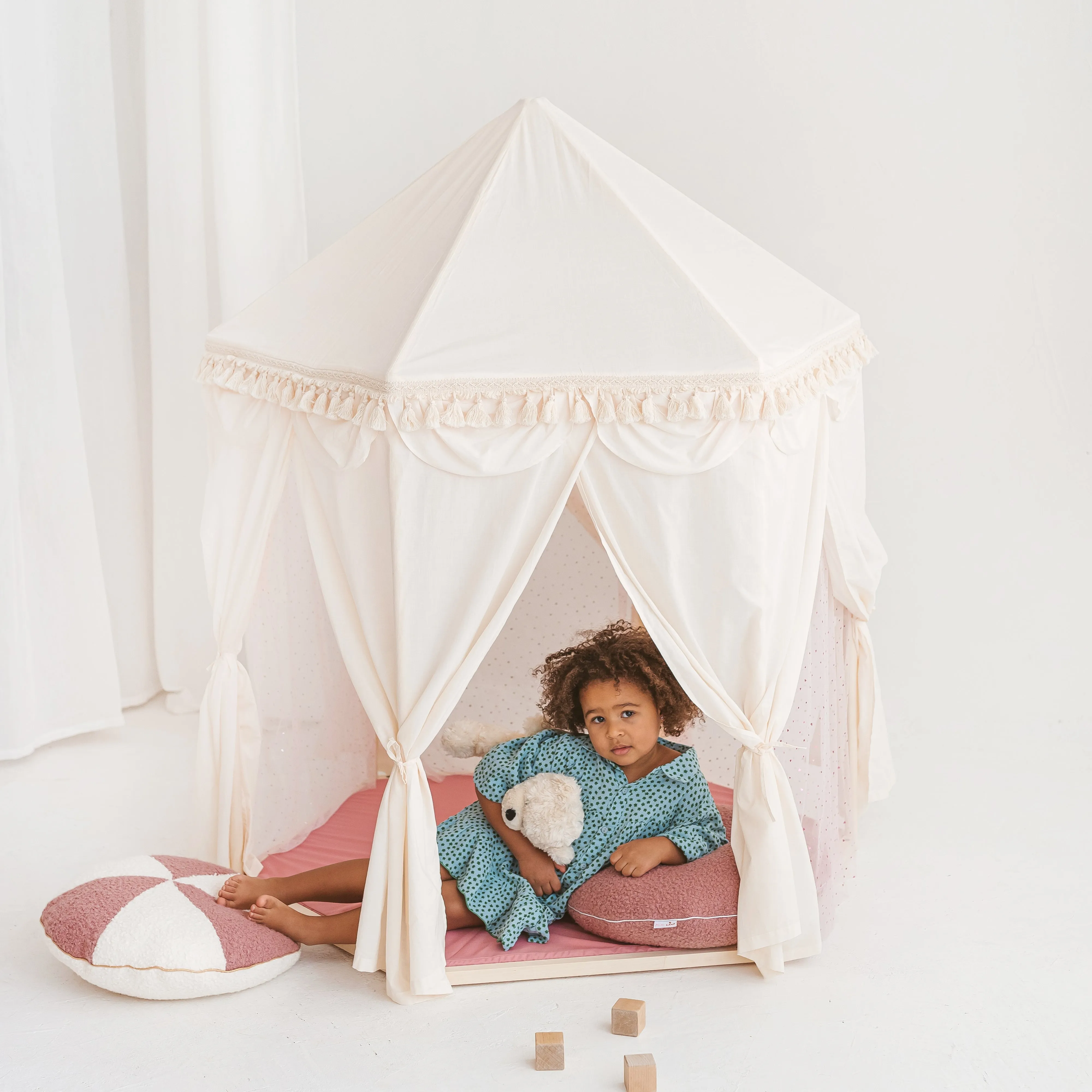 Minicamp Boho Indoor Playhouse Tent In Pavilion Shape