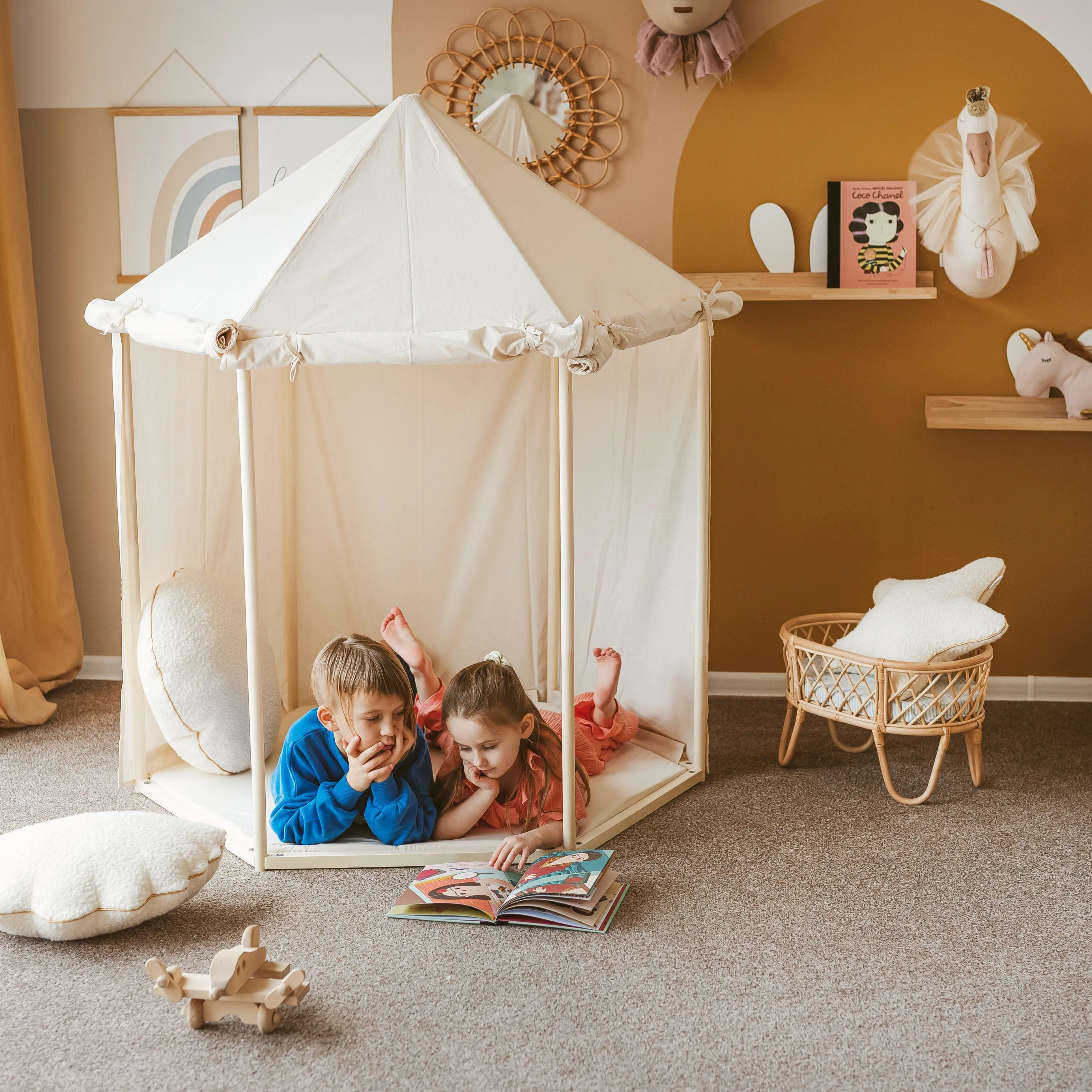 Minicamp Indoor Playhouse Tent In Pavilion Shape