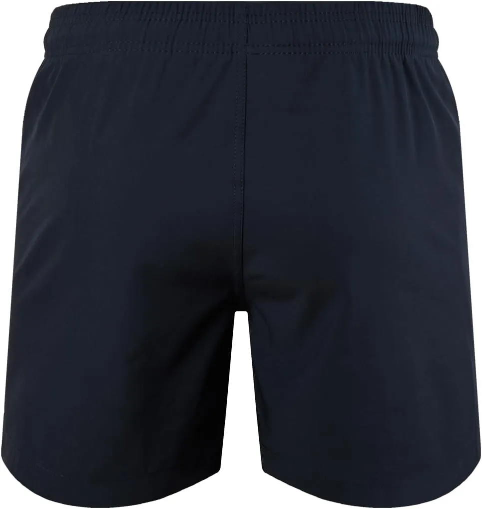 Mywu Mens Swim Trunks with Compression Liner 5 Inch Board Shorts Quick Dry Swimwear 2 in 1 Beach Shorts Bathing Suit