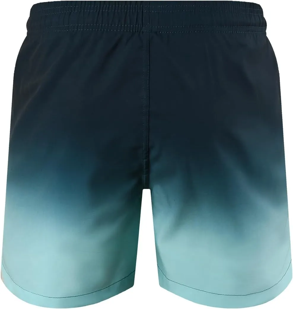 Mywu Mens Swim Trunks with Compression Liner 5 Inch Board Shorts Quick Dry Swimwear 2 in 1 Beach Shorts Bathing Suit