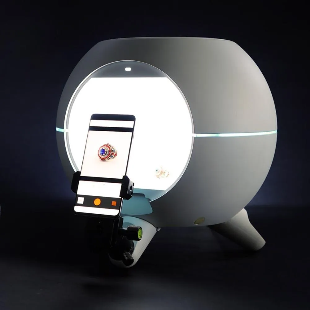 Orangemonkie Foldio360 Smart Dome with Phone Mount Kit - Bundle
