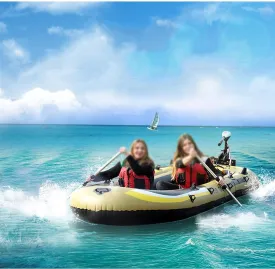 Outdoor Inflatable Ocean Boat Thickened Fishing Boat Inflatable Rowing Boat Safety PVC Inflatable Boat