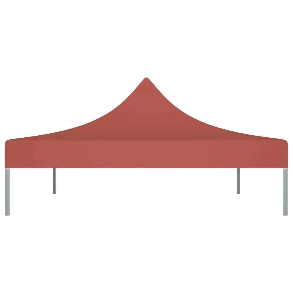 Party Tent Roof 4.5x3 m Terracotta 270 g/m²
