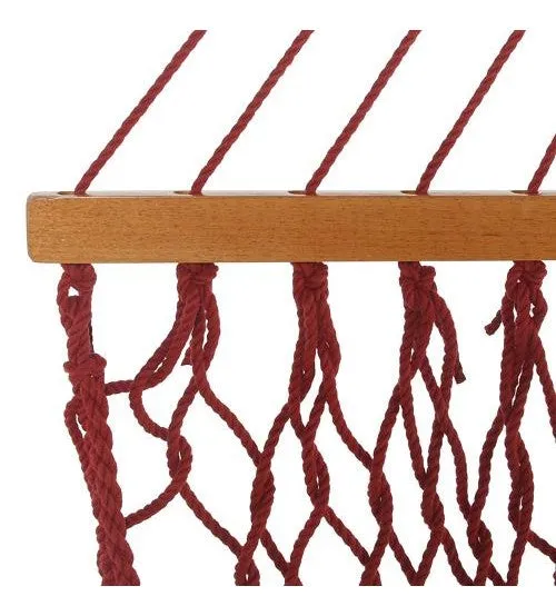 Pawleys Island Presidential Size Original DuraCord Rope Hammock - Garnet