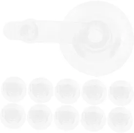 POPETPOP Inflatable Mouth Adapter Pump Nozzle Plastic Nozzle Multifunctional Nozzle Air Inflator Nozzle Foot