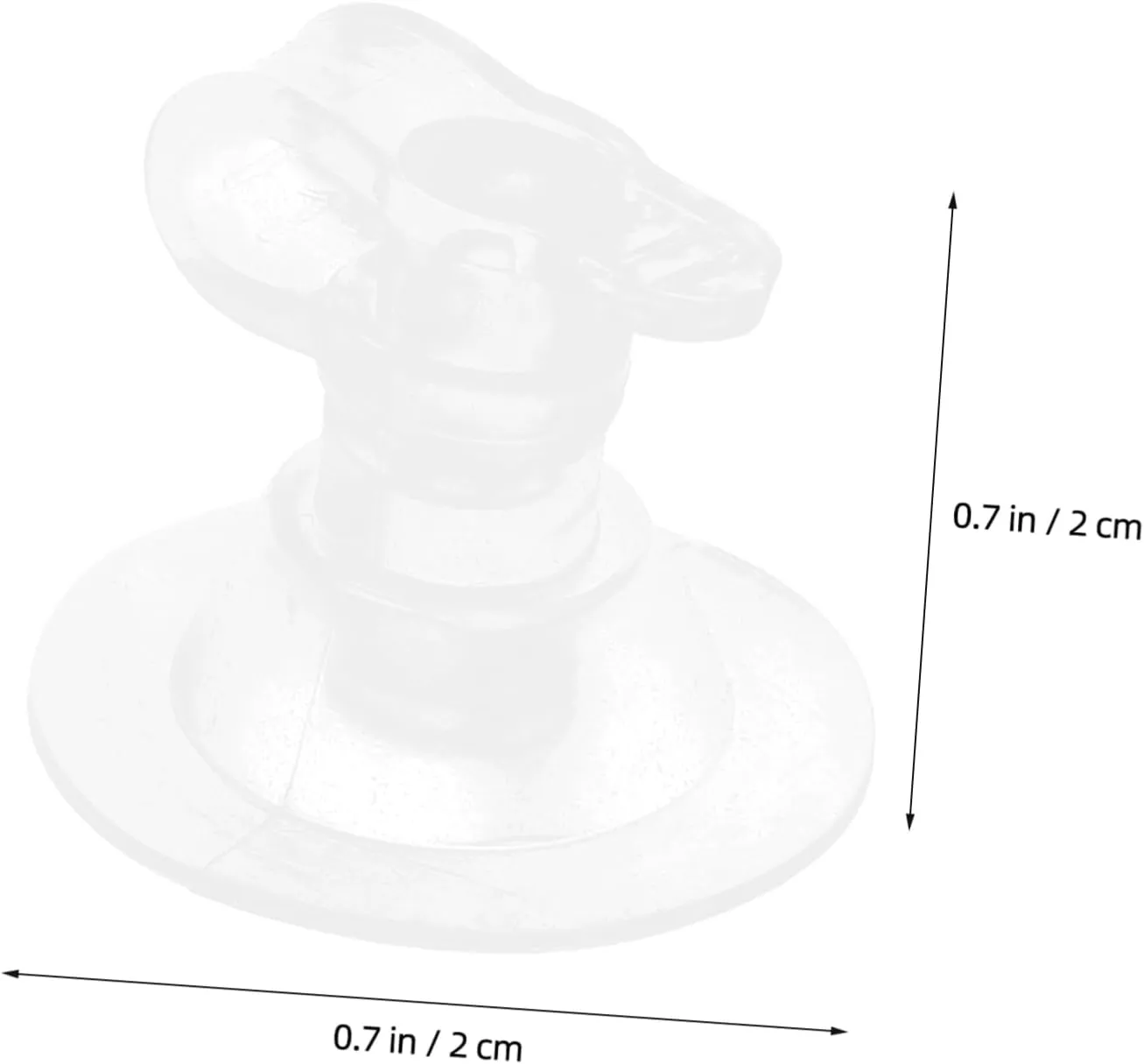 POPETPOP Inflatable Mouth Adapter Pump Nozzle Plastic Nozzle Multifunctional Nozzle Air Inflator Nozzle Foot