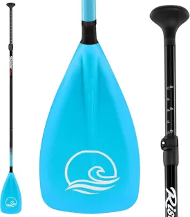 SereneLife Stand Up Paddle-Board Adjustable Paddle - Adjustable Water Paddle Oar for SLSUPB518 Rising Flow Inflatable SUP Stand Up Water Paddle-Board - SereneLife PRTSLSUPB518PDL