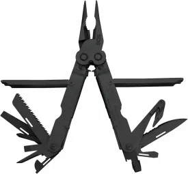 SOG Powerlock V-Cutter- Multi-Tool Pocket Utility Tool Set with 18 Specialty Tools for Heavy-Duty Field Use and Nylon Carrying Pouch (B63N-CP)