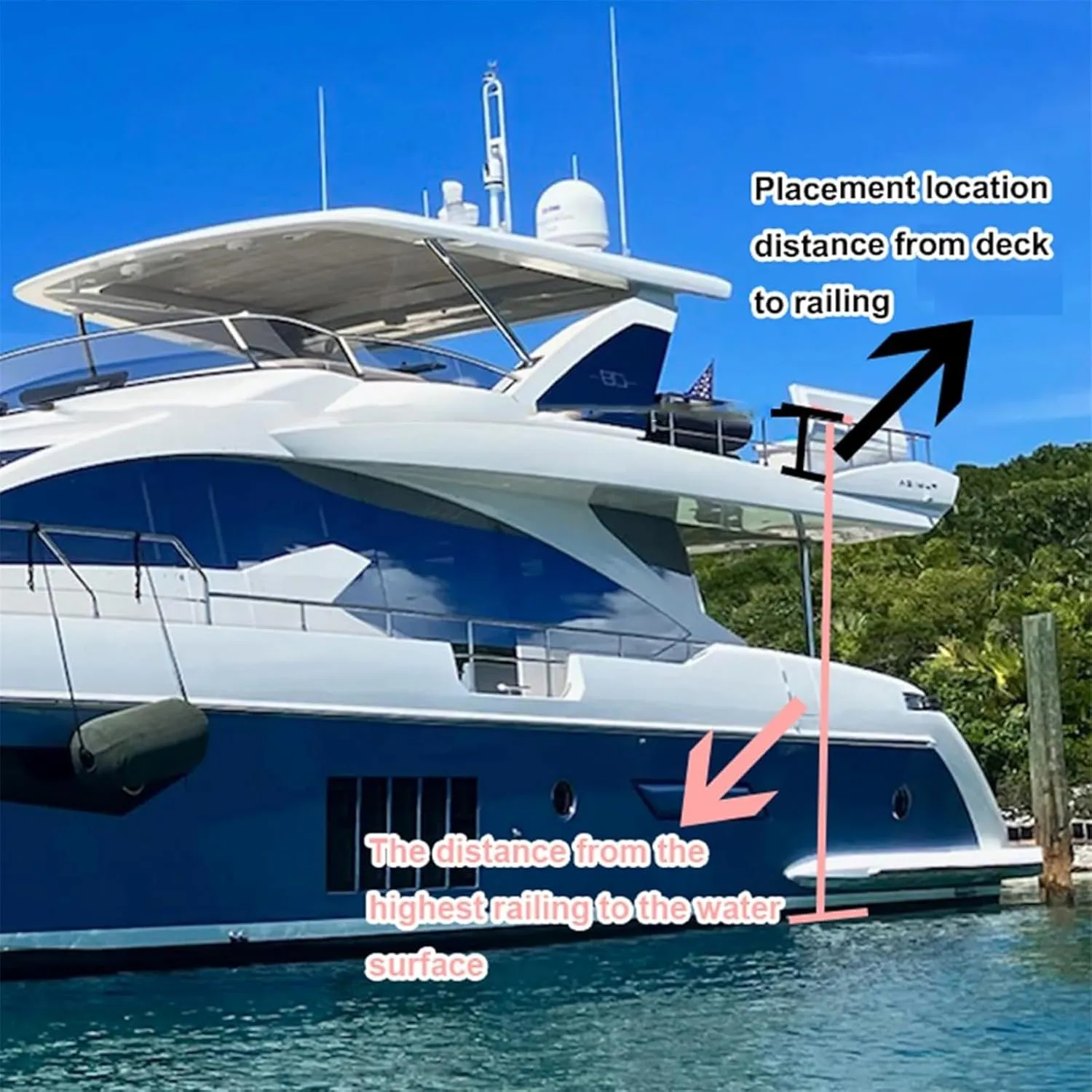Summer Outdoor Marine Water Yacht Slide Paradise, Easy to Install, Equipped with Air Pump for Yachts and Ships