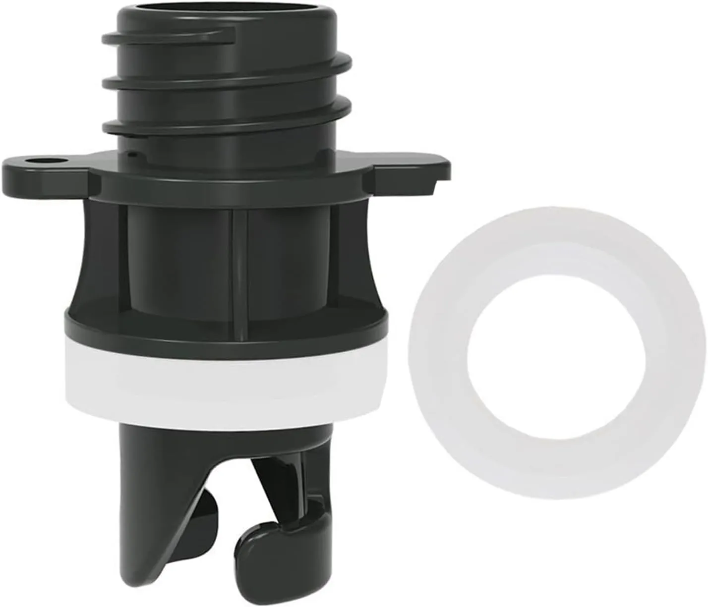 SUP Inflator Pump Hose Adapter for Paddleboard Inflatable Boat Tent Replace The Faulty Inflation Nozzle Contains Two Different Sizes of Gaskets