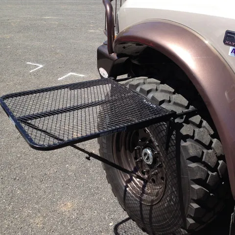 Tailgater Tire Table Large Aluminum Camping Table