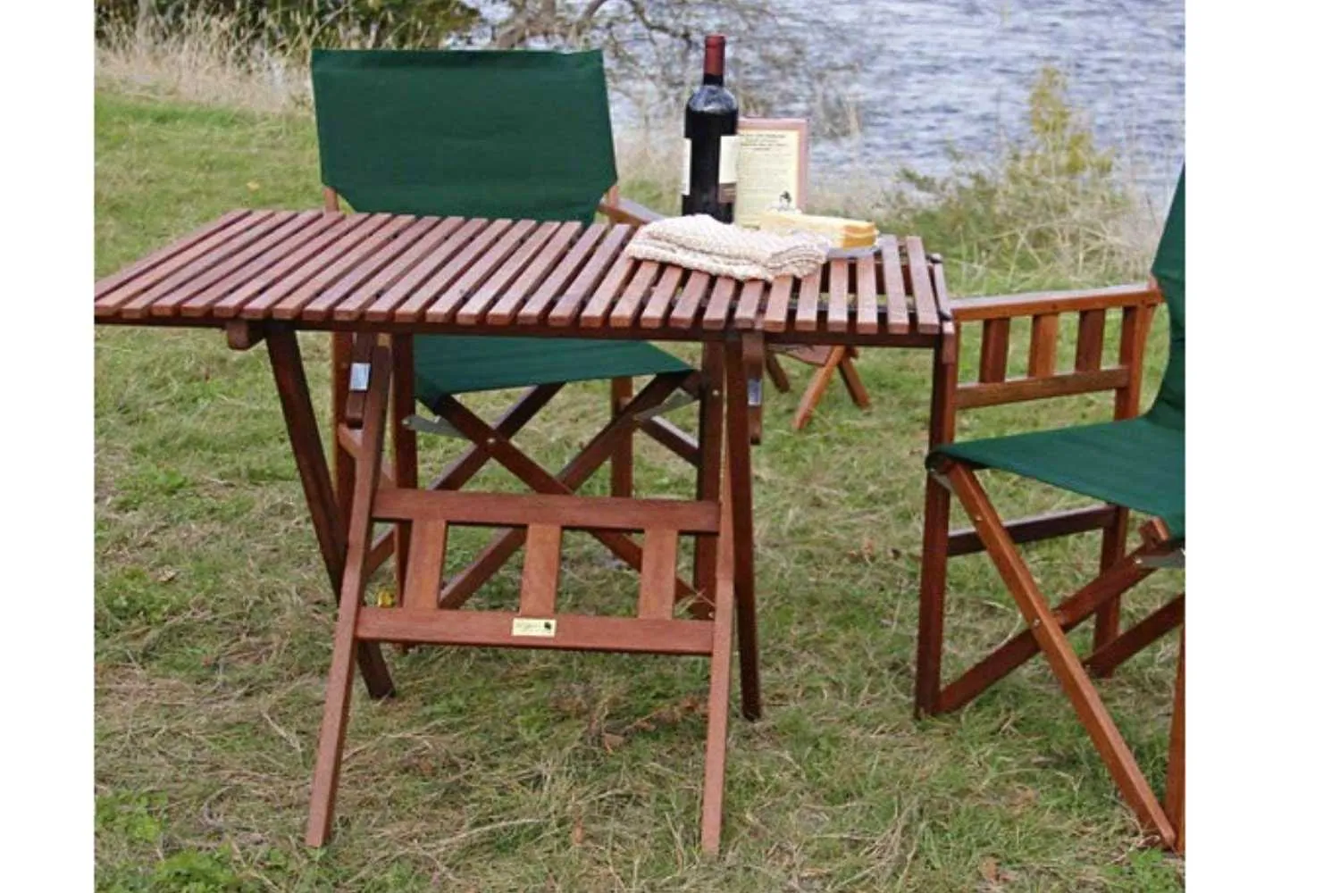 Wood Roll Top Table | 42" x 28"