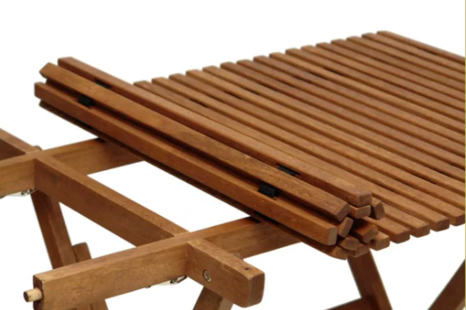 Wood Roll Top Table | 42" x 28"